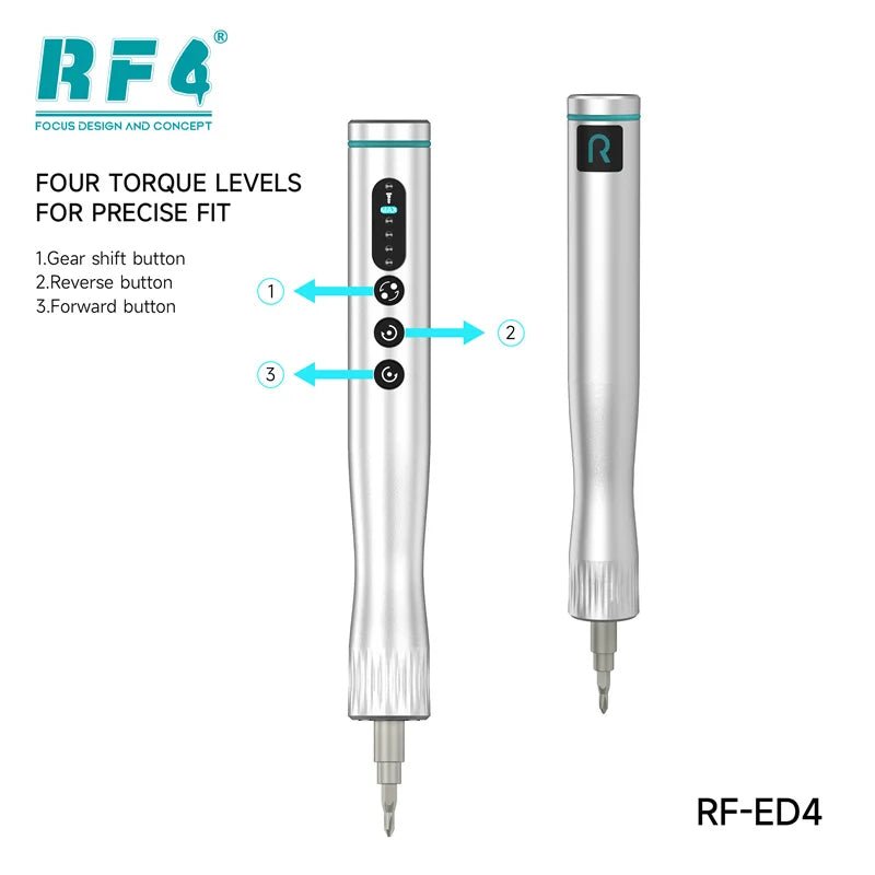 Bộ Tua Vít Điện RF4 RF ED4 RF ED4S USB Sạc 4 Cấp Mô Men - Daisan Store