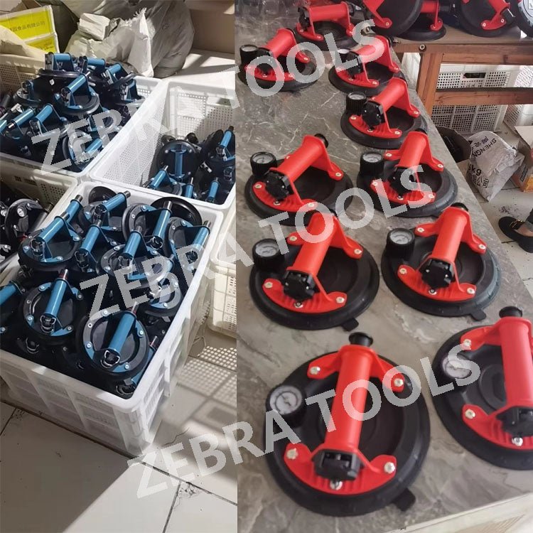 Bơm tay khí nén công nghiệp siêu bền 8\" gắn ABS, hút chân không silicon nâng gạch kính - Daisan Store