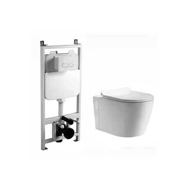 Bồn cầu âm tường Medyag Bộ bồn chứa nước âm tường P - trap Quay lại Bồn cầu sứ treo tường ẩn - Daisan Store