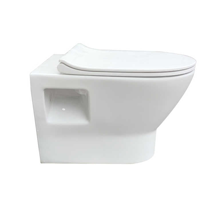 Bồn cầu treo tường bằng sứ không vành chất lượng cao giá rẻ tiêu chuẩn CE của Medyag - Daisan Store