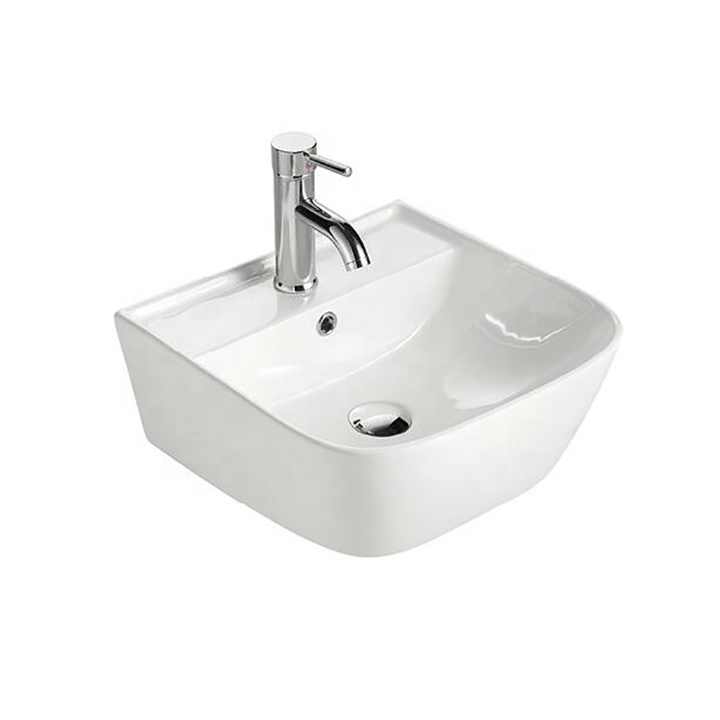 Bồn rửa mặt bằng gốm cỡ nhỏ treo tường - Daisan Store