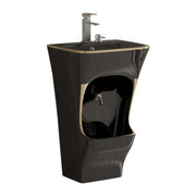 Bồn rửa mặt Hồi giáo Gold Wuduwash hai tầng 2.0 Bồn rửa chân Wudu Station lớn Bồn rửa mặt Hồi giáo Wudhu Fuse Washchbeck - Daisan Store