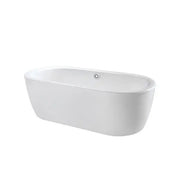 Bồn tắm đặt sàn gang tráng men FBYN1716CPTEW - Daisan Store
