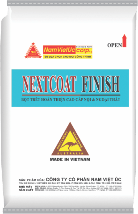 Bột Trét Tường Cao Cấp Nextcoat Finish Siêu Mịn - Daisan Store