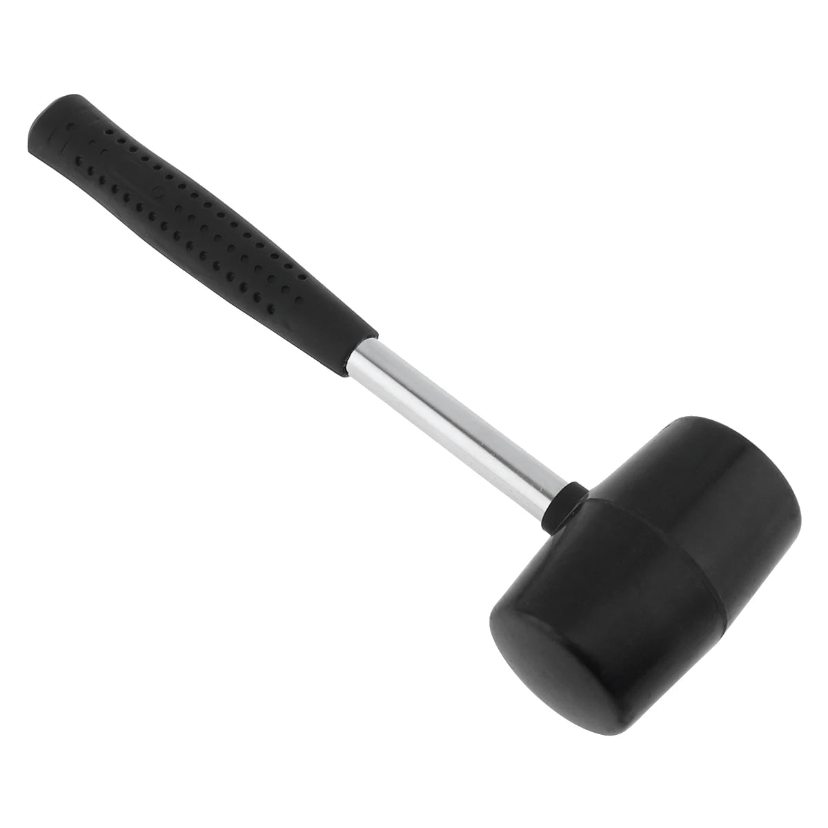 Búa Cao Su Đen 320g Đầu Tròn Tay Cầm Chống Trượt DIY - Daisan Store