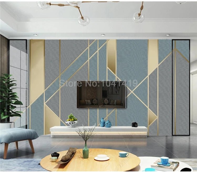 Bức Tranh Tường 3D Hiện Đại Đơn Giản Hình Học - Daisan Store