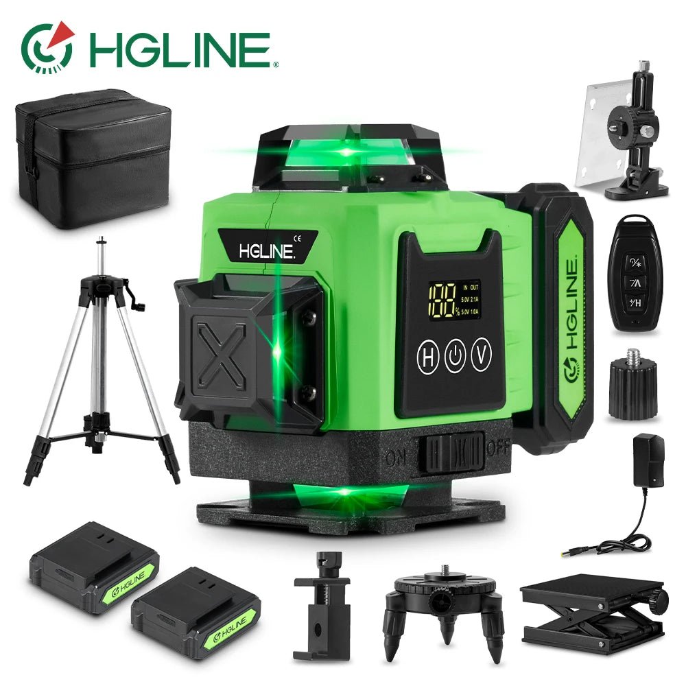Cân Laser 16 Dòng 4D 360 Độ Ngang Dọc Pin Liion 6000mAh - Daisan Store
