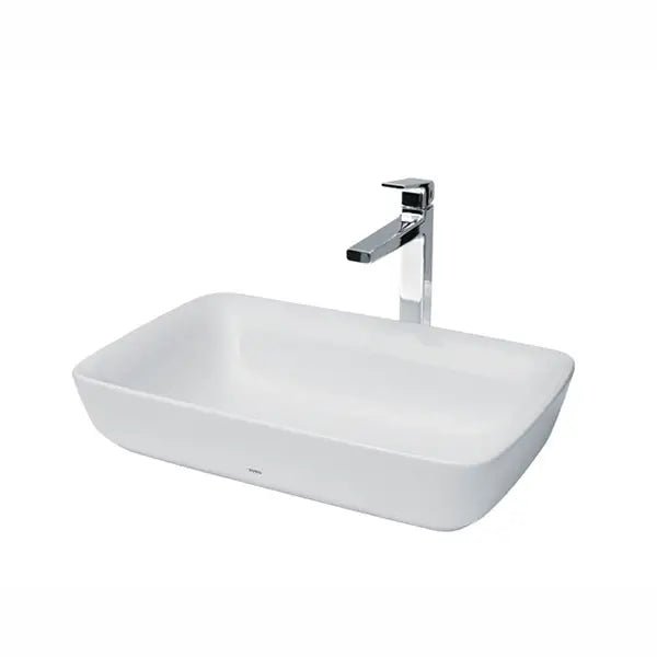 Chậu đá cẩm thạch nhân tạo đặt bàn PJS06WEMW - Daisan Store