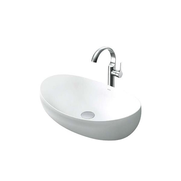 Chậu đặt bàn đá cẩm thạch nhân tạo PJS01WEGW - Daisan Store