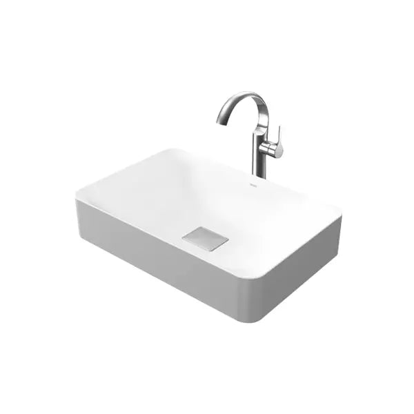 Chậu đặt bàn đá cẩm thạch nhân tạo PJS03WEGW - Daisan Store