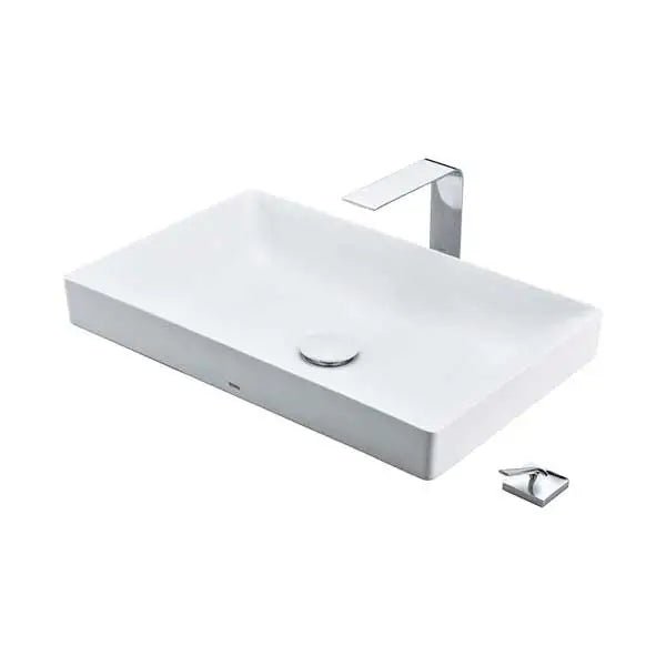 Chậu đặt bàn vành mỏng Linear Ceram LT4716G19XW - Daisan Store