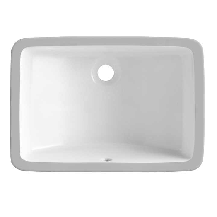 Chậu rửa mặt phòng tắm bằng gốm sứ đá cẩm thạch giá rẻ CUPC 18&39;&39; X 12&39;&39; - Daisan Store