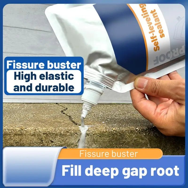 Concrete Sealant 500ml Waterproof Crack Sealant For Cement Penetrating Bonding Agent With High Strength For Roof Pool Bathroom - Daisan Store
