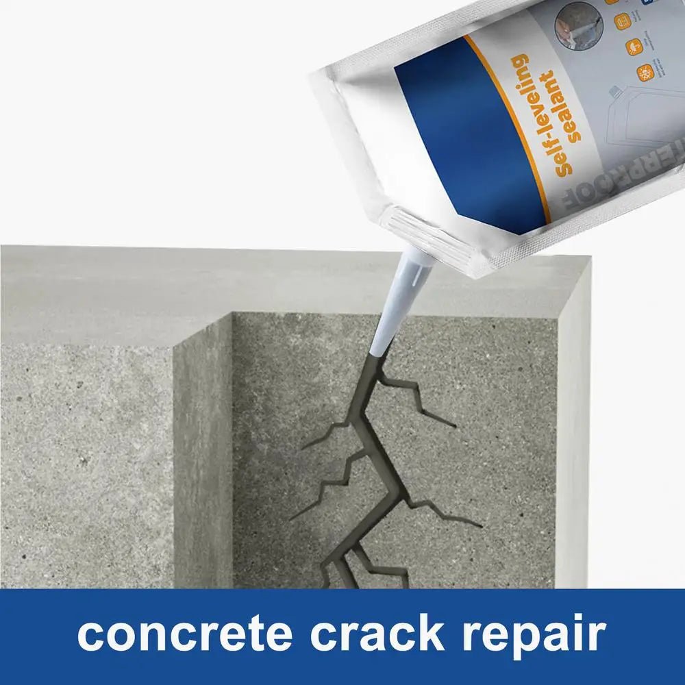 Concrete Sealant 500ml Waterproof Crack Sealant For Cement Penetrating Bonding Agent With High Strength For Roof Pool Bathroom - Daisan Store
