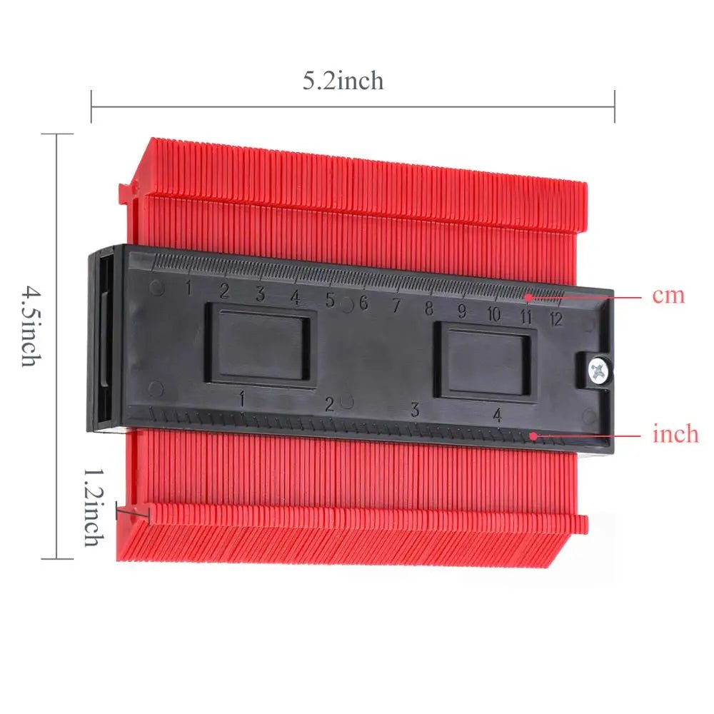 Contour Gauge Duplicator Nhựa Lập Dạng Sao Chép Dụng Cụ Gỗ - Daisan Store