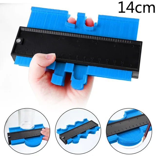 Contour Gauge Duplicator Nhựa Lập Dạng Sao Chép Dụng Cụ Gỗ - Daisan Store