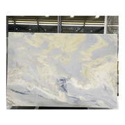 Đá cẩm thạch Onyx xanh biển được đánh bóng cho đá tự nhiên Aurora Jade Marmo Slab - Daisan Store
