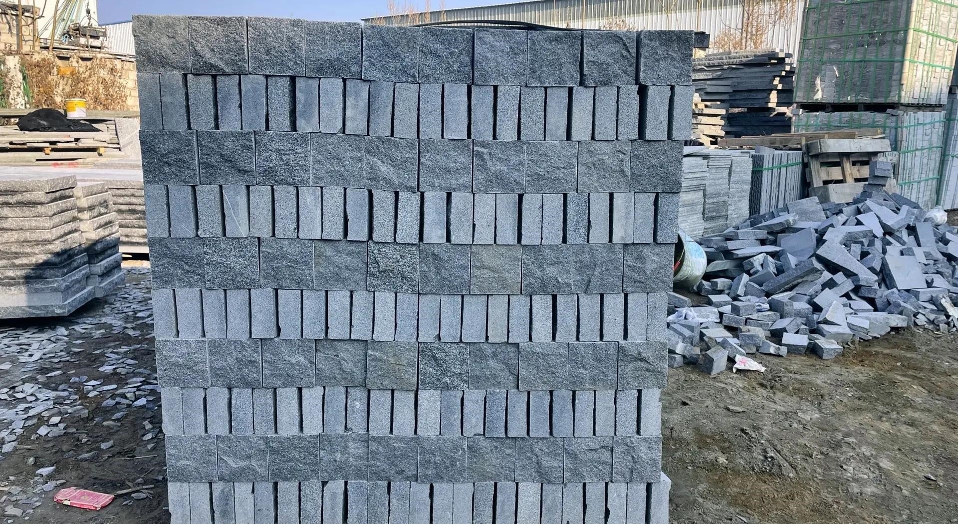Đá lát granite xám tùy chỉnh, bề mặt chống trơn trượt - Daisan Store