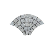 Đá lát hình quạt granite cao cấp màu xám nhạt - Daisan Store
