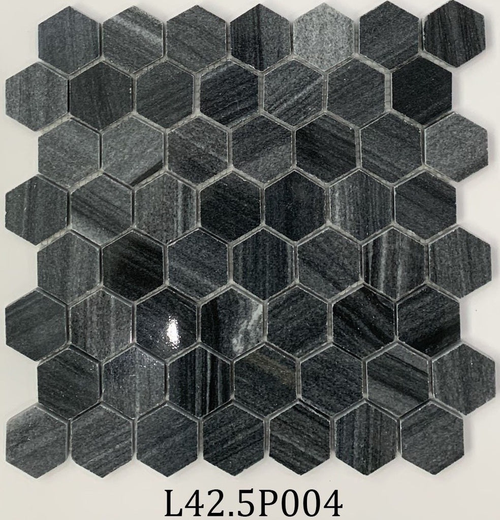 Đá mosaic tự nhiên lục giá L425P004 - Daisan Store