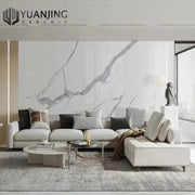 Đá Thiêu Kết Calacatta Trắng 800x2600mm Sang Trọng Hiện Đại - Daisan Store