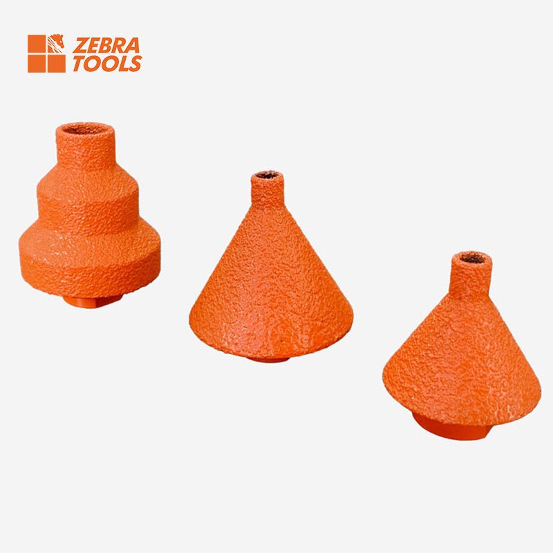 Đầu mũi khoan kim cương hàn chân không cấp công nghiệp ZEBRA - Daisan Store