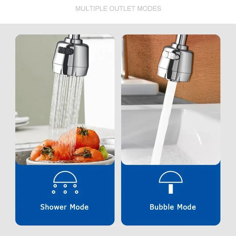 Đầu Vòi Rửa Xoay 360° Tiết Kiệm Nước Đa Năng Nhà Bếp - Daisan Store