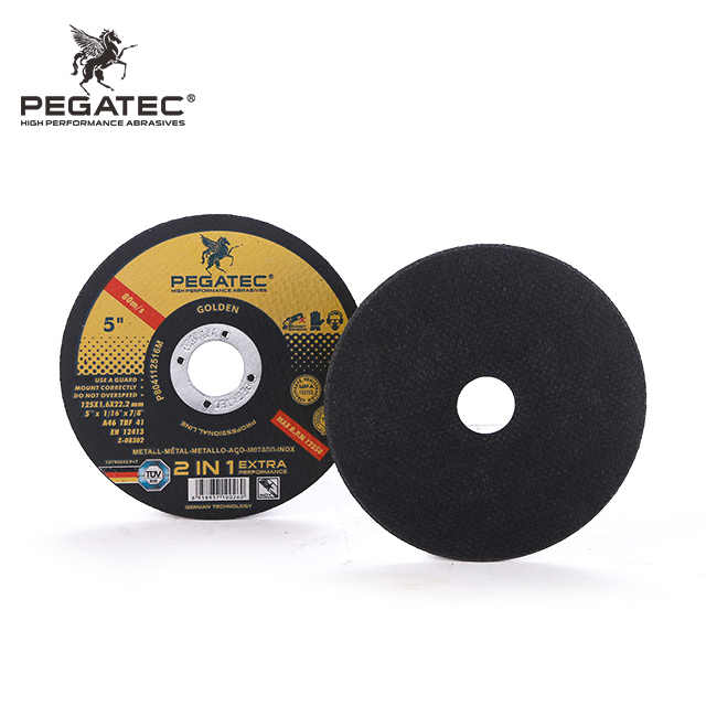 Đĩa cắt chịu nhiệt Pegatec 5" 125x1.6x22mm sử dụng liên tục 2 trong 1 5 inch - Daisan Store