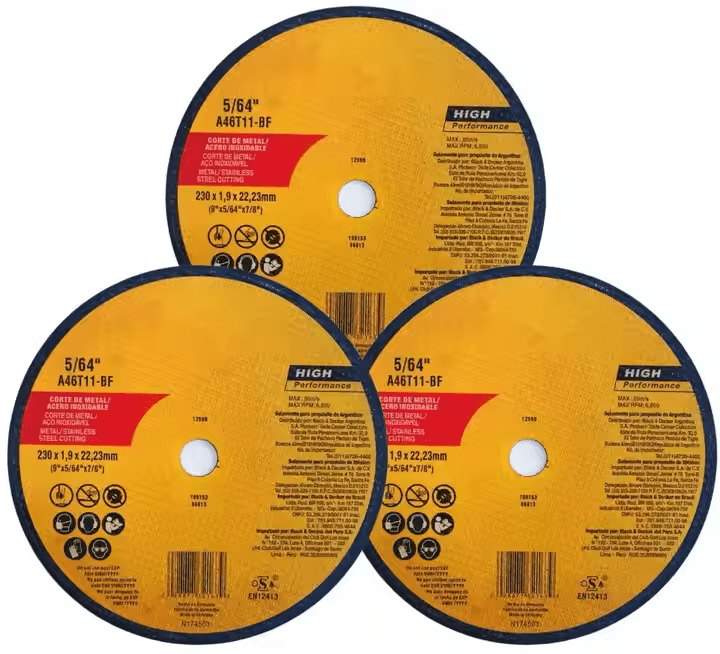 Đĩa cắt kim loại oxit nhôm 9 inch Đĩa cắt kèm dụng cụ mài mòn chất lượng cao - Daisan Store