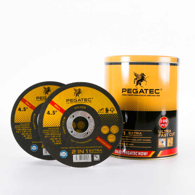 Đĩa cắt PEGATEC 125mm 4,5" 115X1X22 độ rung thấp cho khả năng cắt chính xác 2 trong 1 - Daisan Store