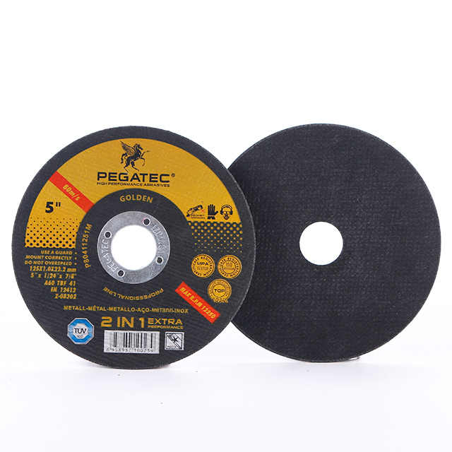 Đĩa cắt thép PEGATEC 5 inch 125x1,2x22mm 5" cho dầm và tấm kết cấu - Daisan Store