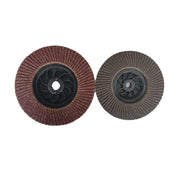 Đĩa mài nhôm oxit kích thước 4,5 inch, mặt sau bằng nhựa có thể cắt, mài nhanh bằng đĩa nhựa phiến nylon, thép không gỉ - Daisan Store