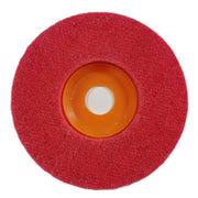 Đĩa xốp đỏ 100/115mm, mặt sau bằng nhựa dùng để đánh bóng bề mặt cuối cùng, hoàn thiện gỗ, bê tông, kim loại, thép không gỉ - Daisan Store