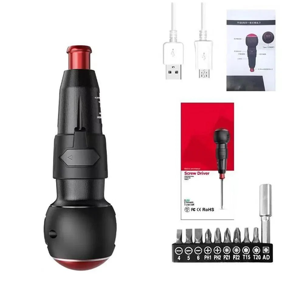 Dụng Cụ Vặn Vít Không Dây 10Trong1 3.6V Sạc Lại Gia Đình - Daisan Store