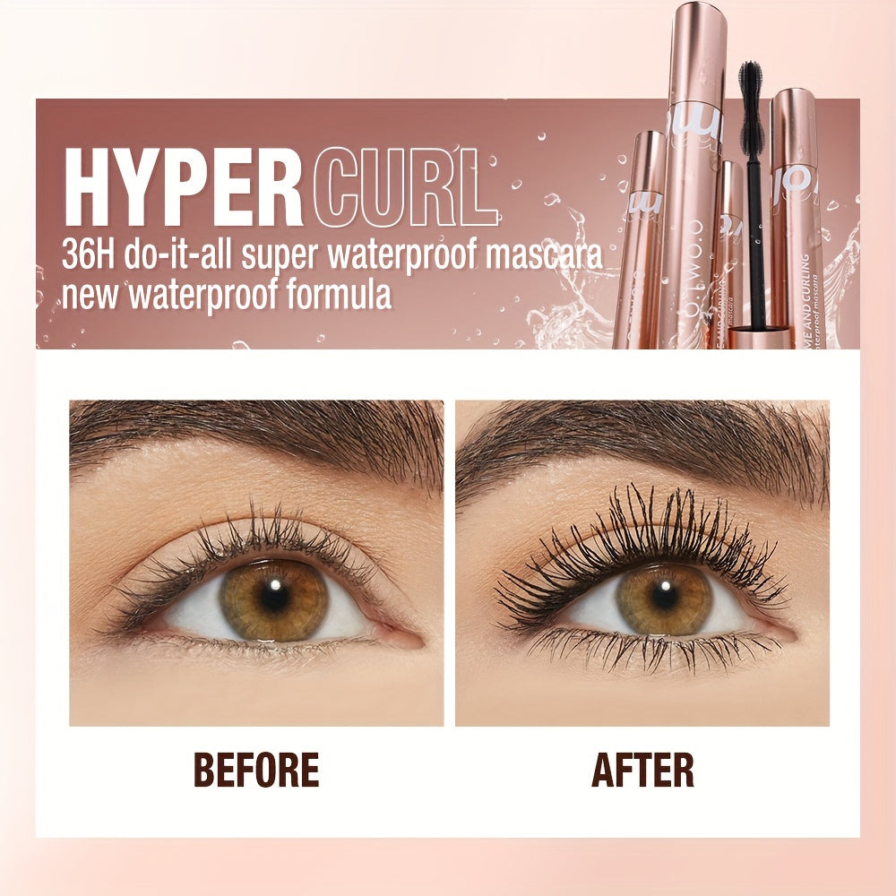 Mascara Dài Mi O.TWO.O - Chống Nước, Định Hình & Bền Lâu