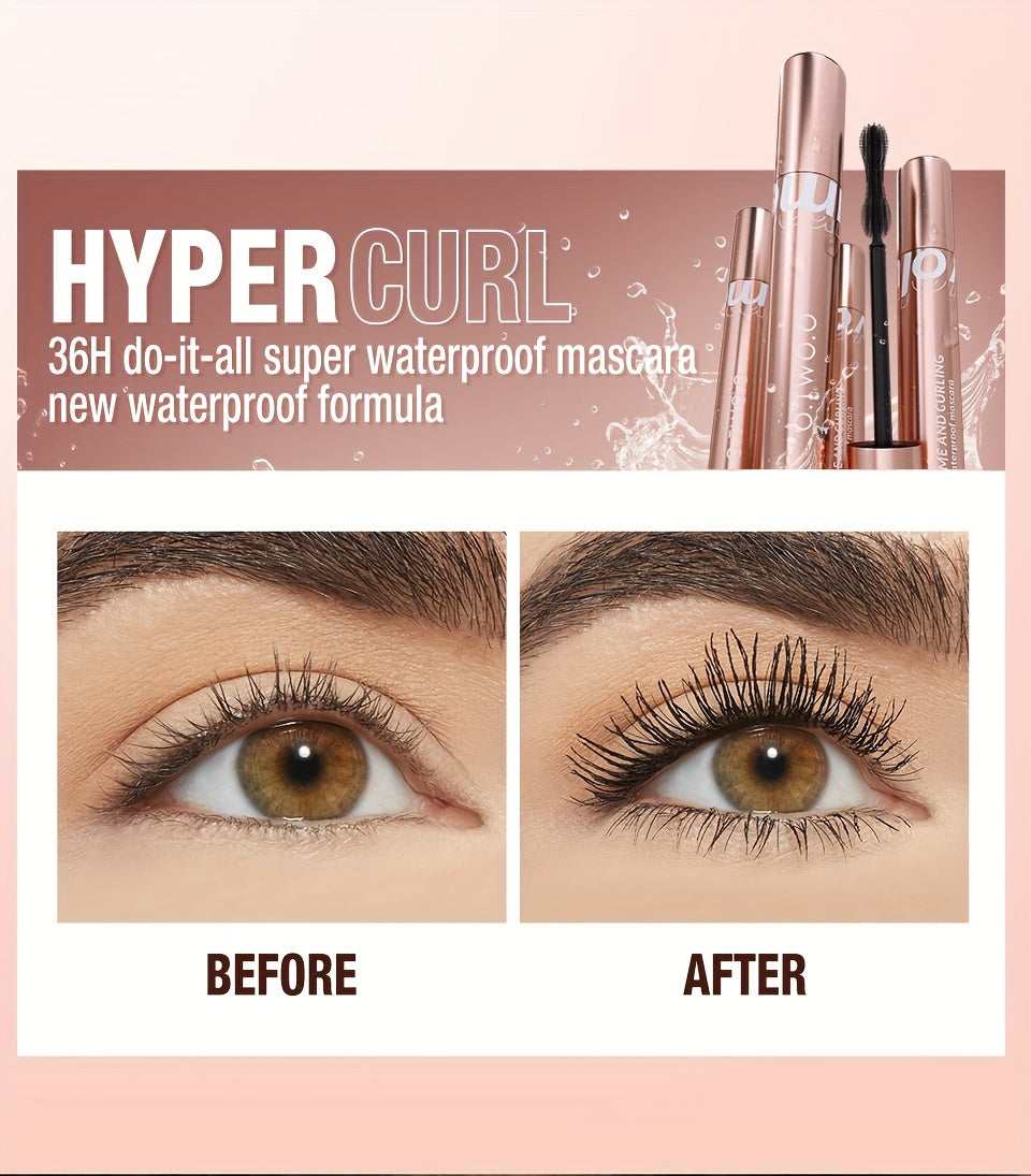Mascara Dài Mi O.TWO.O - Chống Nước, Định Hình & Bền Lâu