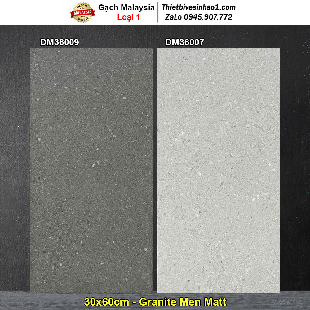 Gạch 30x60 Malaysia DM36009 - DM36007 - Daisan Store