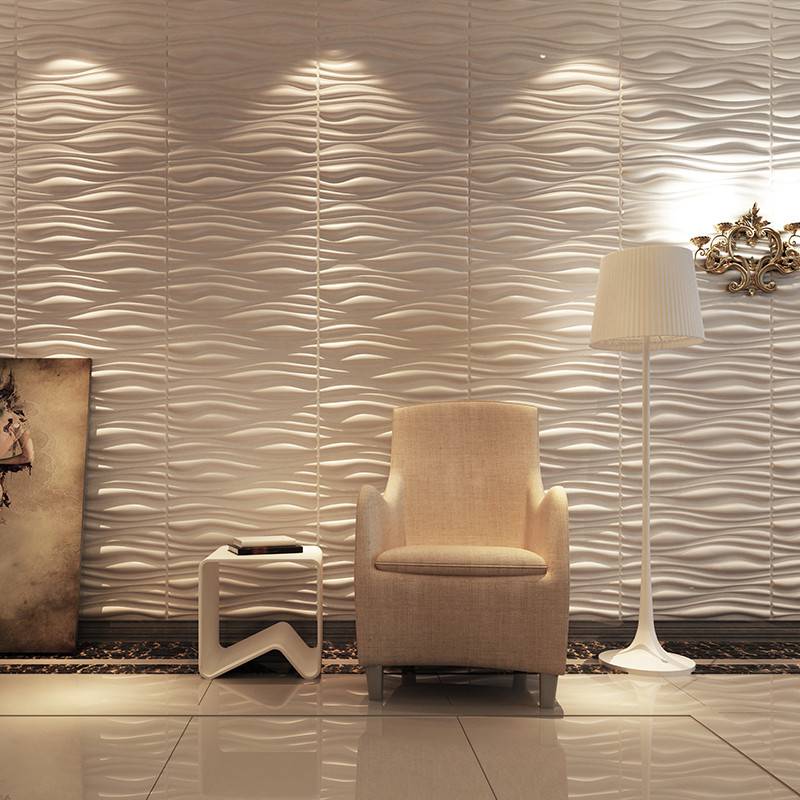 Gạch 3d ốp tường trang trí chống thấm màu tím - Daisan Store