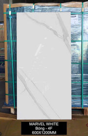 Gạch 60x120cm INDIA bóng mã Mervel White - 4F - Daisan Store