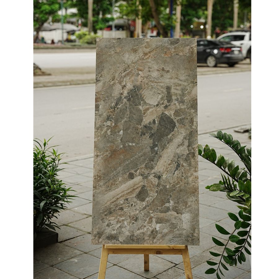 Gạch Ấn Độ KT 600x1200mm Carnico Grey - Daisan Store