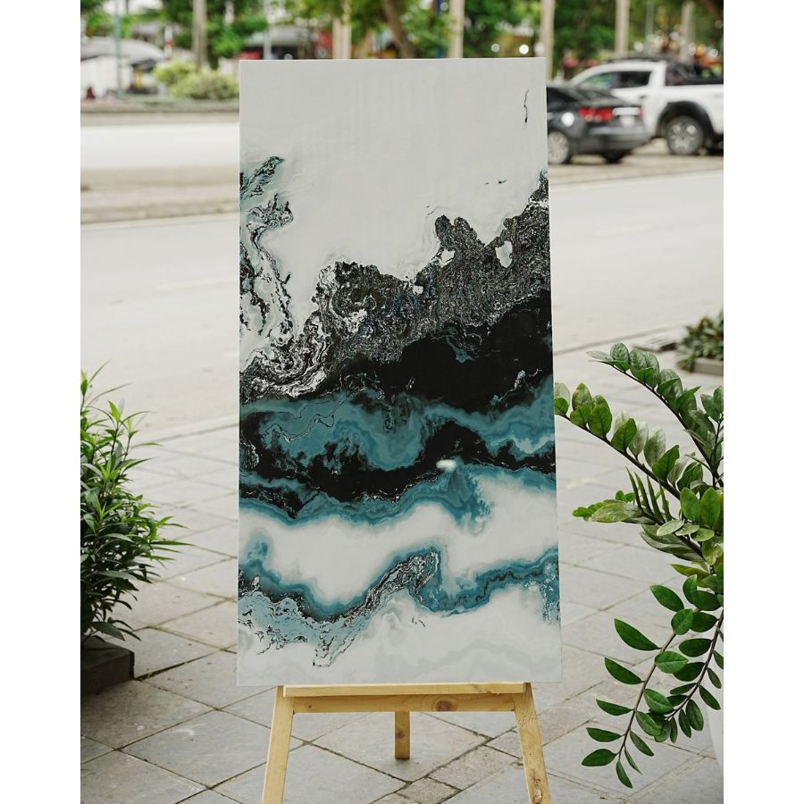 Gạch Ấn Độ KT 600x1200mm Pacific Blue - Daisan Store