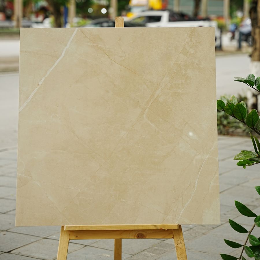 Gạch Ấn Độ KT 800x800mm Armani Beige - Daisan Store