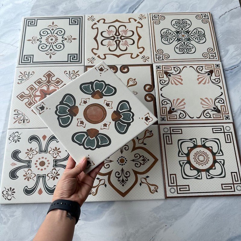 Gạch Bông 200x200mm MHB 252 - Daisan Store