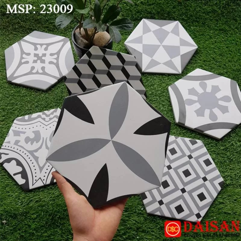 Gạch Bông lục giác KT 200x230x115mm mã NGB_23009 - Daisan Store