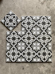 Gạch bông Trung Quốc, men mờ xương porcelain, KT 200x200, 20136(ST2215) (1 hộp/25 viên/1m2) - Daisan Store