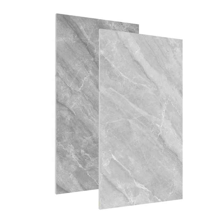 Gạch đá cẩm thạch toàn thân màu xám 600x1200mm Gạch sứ đánh bóng hoàn toàn Gạch lát sàn và ốp tường trong nhà - Daisan Store