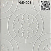 Gạch Đá Mờ 40x40 Ốp Lát Sân Vườn màu trắng GS4201 - Daisan Store