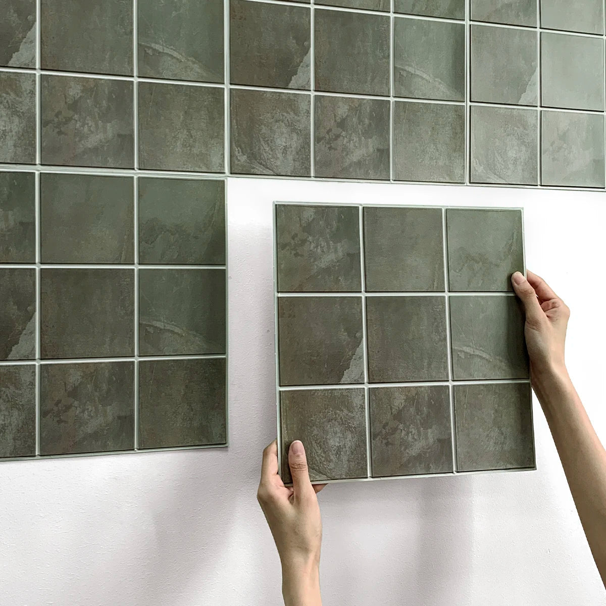 Gạch Dán Tường 3D Chống Thấm - Bộ 1/10 Miếng DIY - Daisan Store