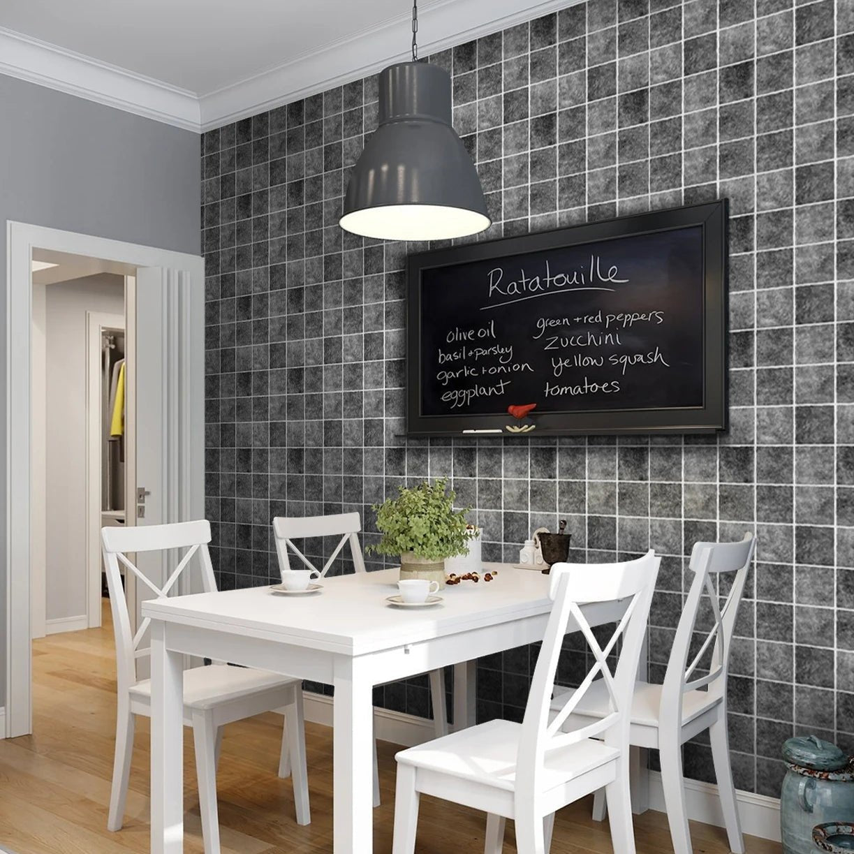Gạch Dán Tường 3D Chống Thấm - Bộ 1/10 Miếng DIY - Daisan Store