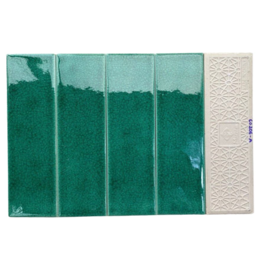 Gạch gốm men rạn KT 60x200mm xanh ngọc MBL60206 - A - Daisan Store
